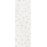 Плитка керамическая Kerama Marazzi MM12112 Астория белая мозаичная глянцевая 750х250 мм