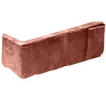 Угловой элемент Kamrock Клинкерный кирпич 34012 коричнево-красный
