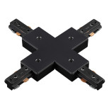 Соединитель с токопроводом Novotech Port NT18 099 X 135013 для однофазного шинопровода черный 