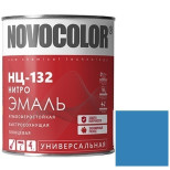 Эмаль Novocolor НЦ-132 глянцевая голубая 0,7 кг