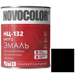 Эмаль Novocolor НЦ-132 глянцевая черная 0,7 кг