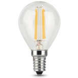 Лампа светодиодная Gauss 105801207 Filament Globe E14 7W 4100K