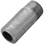 Резьба стальная КАЗ Ду 15 мм удлиненная оцинкованная ГОСТ 3262-75 50 мм