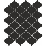Керамическая плитка Kerama Marazzi 65001 Арабески черная глянцевая 260x300 мм 