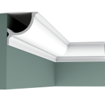 Карниз потолочный полиуретановый Orac Decor Luxxus C902 2000х103х103 мм