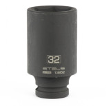 Головка ударная удлиненная шестигранная Stels 13952 32 мм