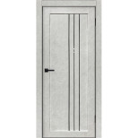 Дверь межкомнатная Komfort Doors Сигма 31 со стеклом белый мрамор 1900х550 мм в комплекте коробка 2,5 шт и наличник 5 шт