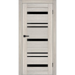 Дверь межкомнатная Komfort Doors Сигма 21 со стеклом капучино 1900х600 мм в комплекте коробка 2,5 шт и наличник 5 шт