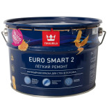 Краска Tikkurila Euro Smart 2 глубокоматовая база A 9 л