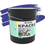 Краска для бетонных полов Грида АК-15 износостойкая синяя 30 кг