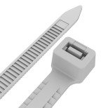 Хомут-стяжка Rexant 67-1301 с тройным замком 4,8х300 мм нейлоновый белый