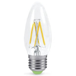 Лампа светодиодная In-Home Deco Свеча прозрачная 5W Е27 3000К
