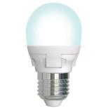 Лампа светодиодная Uniel Яркая LED-G45 7W/4000K/E27/FR/DIM PLP01WH диммируемая матовая 4000K