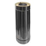 Сэндвич труба для дымохода нержавеющая сталь Eco Flue 0,5 мм D200х115 мм L1 м
