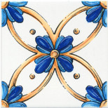 Декор керамический Kerama Marazzi STG\A455\5232 Капри майолика глянцевый 200х200 мм