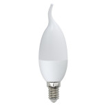 Лампа светодиодная Volpe Norma LED-CW37-7W/NW/E14/FR/NR 4000K
