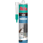 Клей-герметик для зеркал Akfix 900N SA081 силиконовый прозрачный 310 мл