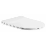 Сиденье с крышкой для унитаза Aquatek AQ0105-MW белое матовое