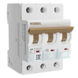 Выключатель автоматический Werkel W903P104 a062501 3P 10A C 4,5 кА 