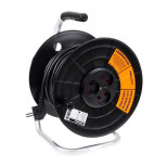 Удлинитель силовой на катушке PROconnect Standart 11-7601 30 м 3 розетки без заземления ПВС 2х1 2200 Вт