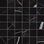 Мозаика из керамогранита Atlas Concorde Empire Calacatta Black Mosaic Lap лаппатированная 300х300 мм