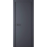 Дверное полотно Belwooddoors Avesta эмаль графит глухое 2000х600 мм