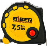 Рулетка Biber 40094 Standard обрезиненный корпус 7,5 м х 25 мм