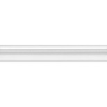 Бордюр керамический Kerama Marazzi BLC017R Багет Марсо белый матовый обрезной 300х50 мм