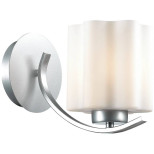 Бра ST Luce Onde SL116.501.01 серебристый/белый E27 1х60W