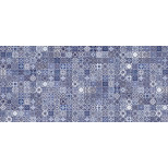 Керамическая Hammam облицовочная рельеф голубой (HAG041D) 20х44
