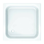 Поддон душевой чугунный квадрат 900х900х160 с противоскользящим покрытием Selena . .