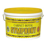 Краска латексная для сухих помещений Symphony Cabinet Royal 9 л