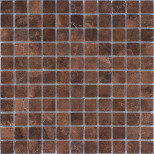 Мозаика из керамогранита Caramelle Mosaic Marble Venezia Brown Pol 300х300х6 мм