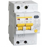Автоматический выключатель дифференциального тока IEK АД12 2Р MAD10-2-032-C-030