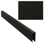 Рейка кубообразная Cesal Art AR С 40/45 3305 черная 45х40х45х3000 мм