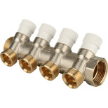 Коллектор распределительный Stout SMB 6851 013404 на 4 выхода 3/4 дюйма ЕК