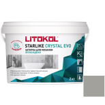 Затирка эпоксидная для швов Litokol ColorCrystal Evo S.800 Grigio Oslo 2,5 кг