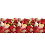 Фартук кухонный пластиковый Фартукофф Клубника 3000х600х1,5 мм