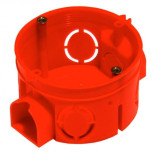 Коробка установочная TDM SQ1402-1116 СП 68х42 мм красная