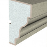 Подоконник фасадный из полистирола Leptonika DC 104