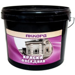 Краска фасадная Аккорд ВДАК белая 45 кг