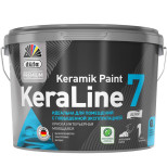 Краска моющаяся Dufa Premium KeraLine Keramik Paint 7 матовая прозрачная База 3 0,9 л