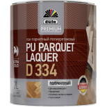Лак паркетный Dufa Premium PU Parquet Laquer D334 полуматовый 2 л