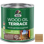 Масло деревозащитное для террас и садовой мебели Dufa Wood Oil Terrace орех 0,9 л