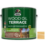Масло деревозащитное для террас и садовой мебели Dufa Wood Oil Terrace лиственница 9 л