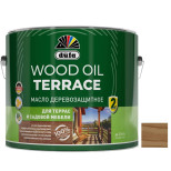 Масло деревозащитное для террас и садовой мебели Dufa Wood Oil Terrace дуб 9 л
