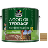 Масло деревозащитное для террас и садовой мебели Dufa Wood Oil Terrace орех 9 л