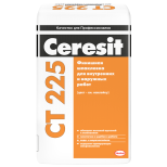 Шпатлевки финишные цементные Ceresit серия CT 225