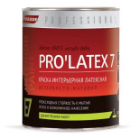 Краска латексная Parade Professional E7 Pro Latex7 интерьерная шелковисто-матовая основа С 0,9 л