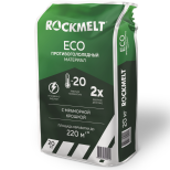 Противогололедный реагент двойного действия Rockmelt Eco 20 кг